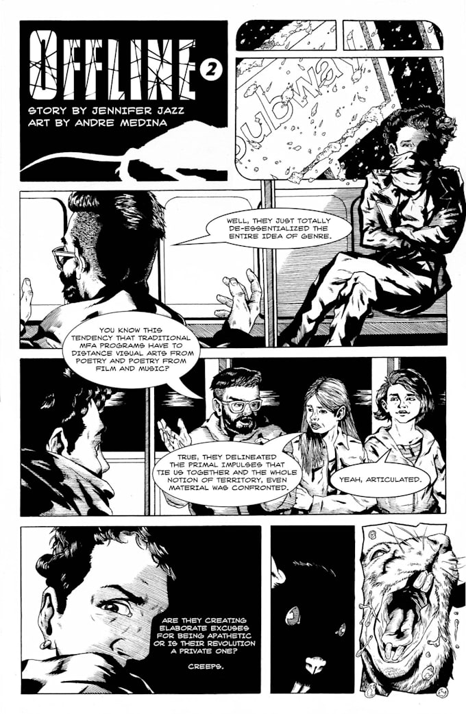 illustrate your comic book, graphic novel or comic strip