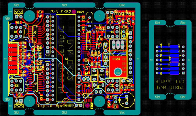 Design Schematic And Pcb Design Layout In Altium Designer By Pcb 1882