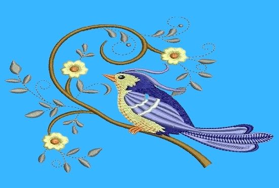 do embroidery digitizing into dst, pes file in 1 hour