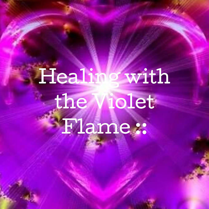 offer powerful violet flame reiki