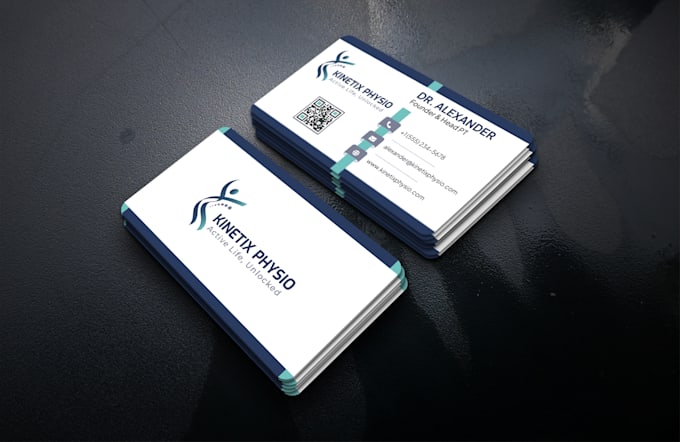 design professional, modern business card
