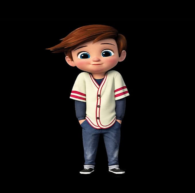 Design unique 3d cartoon character animation,mascot,carricature,and ...