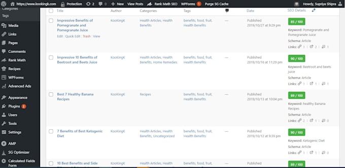 fix wordpress onpage SEO, yoast onpage, wordpress yoast