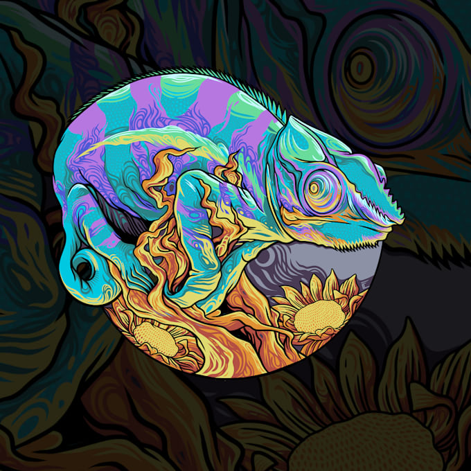 visualize monster, animal or concept illustration for you