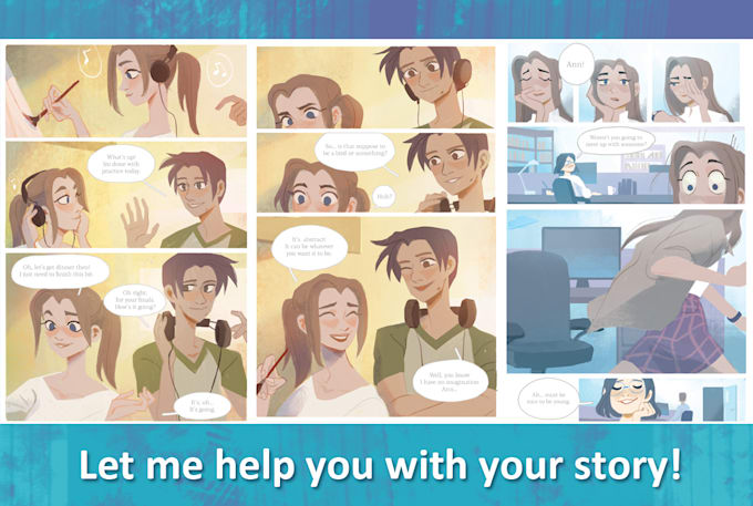 proofread your writing or graphic novel
