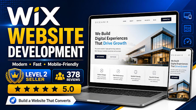 build your wix website