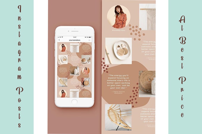 design best facebook and instagram posts templates