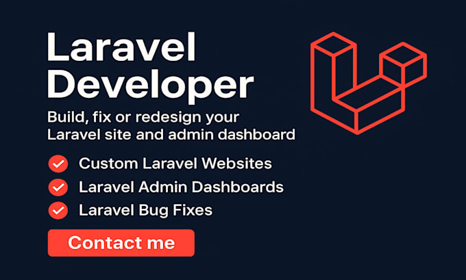 build fix or redesign your laravel website