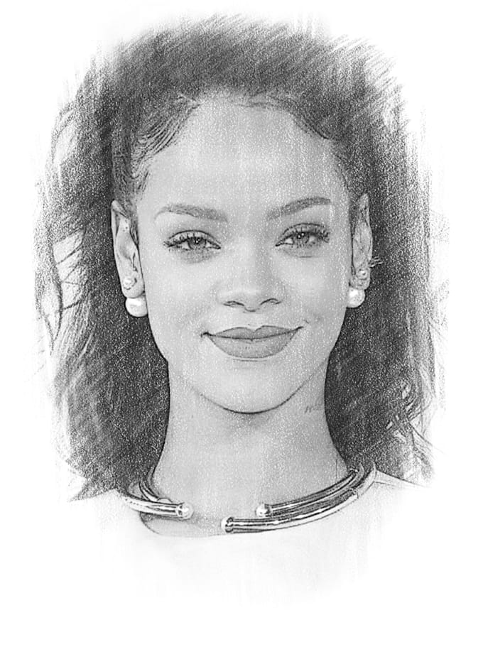 Convert your photo into a digital pencil drawing sketch by Happy_today Fiverr