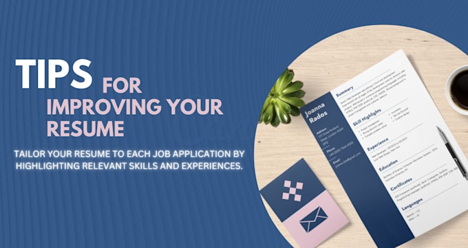 offer resume writing services, CV and cover letter