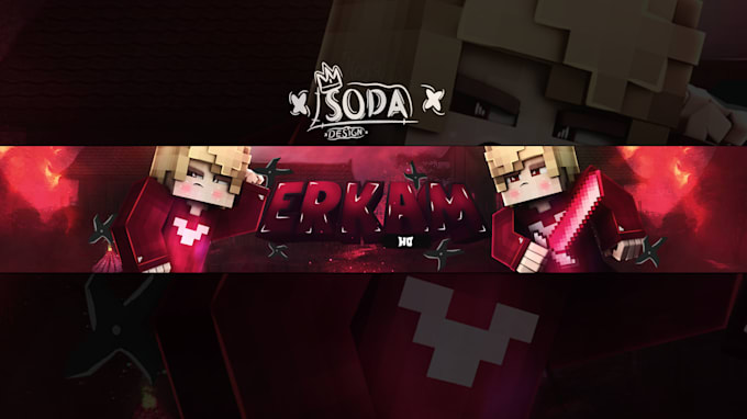 do best minecraft design banner and thumbnails