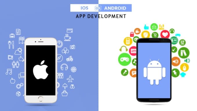 create android apps and IOS mobile apps for you