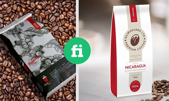 do coffee packaging and coffee label design