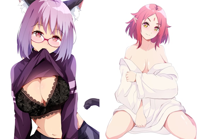 draw kawaii girl anime style