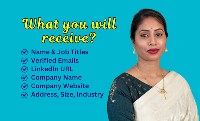 build b2b lead generation email list for potential sales