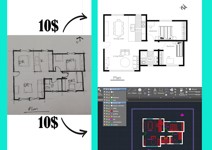 draw a floor plan