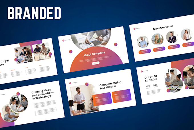 design business powerpoint presentation and pitch deck