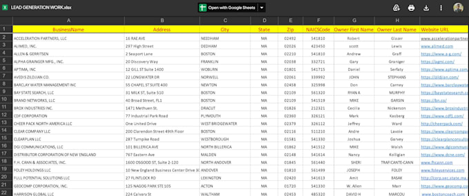 do b2b lead generation and prospect email list in short time