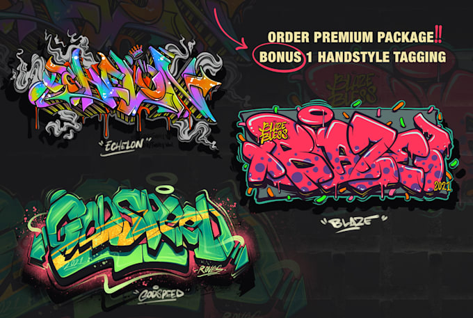 custom amazing  graffiti art for your logo name,tshirt design