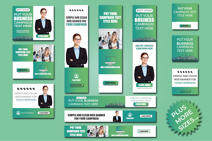 make awesome banner for social media or website