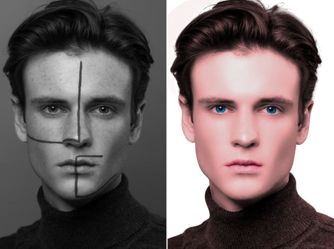 beauty retouching and retouching service