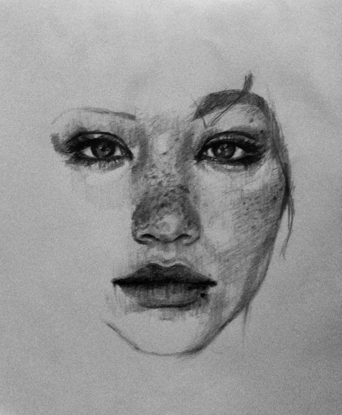 Draw you an amazing realistic pencil portrait by Artsymissy Fiverr