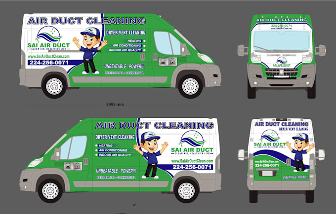 design custom vinyl car wrap, van wrap vehicle wrap