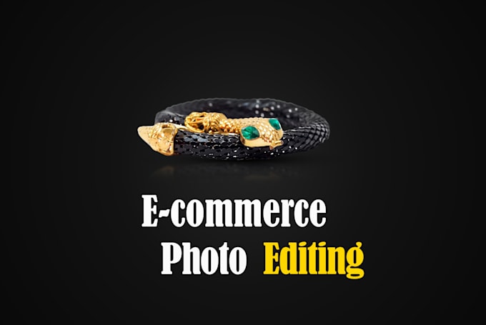 do ecommerce product photo editing, photoshop retouching