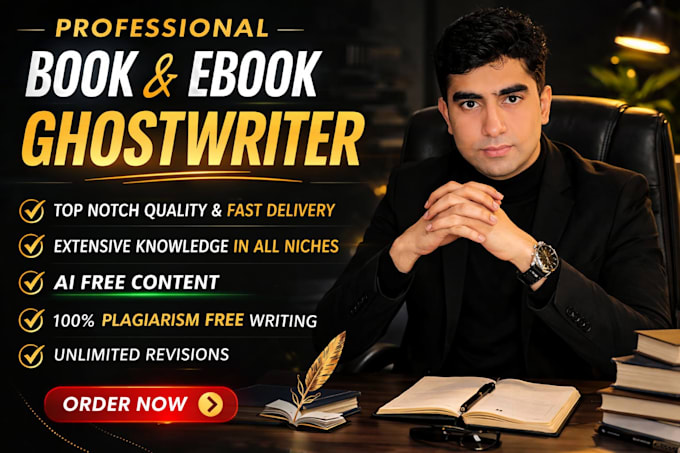 provide ghost writing services for your ebook