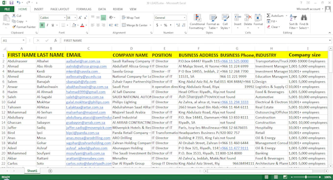 find contacts and emails using paid tools