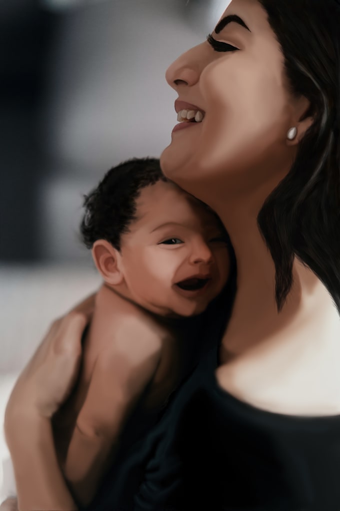 create digital paintings and illustrations