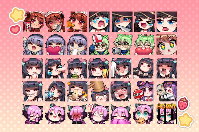 draw twitch and discord emotes