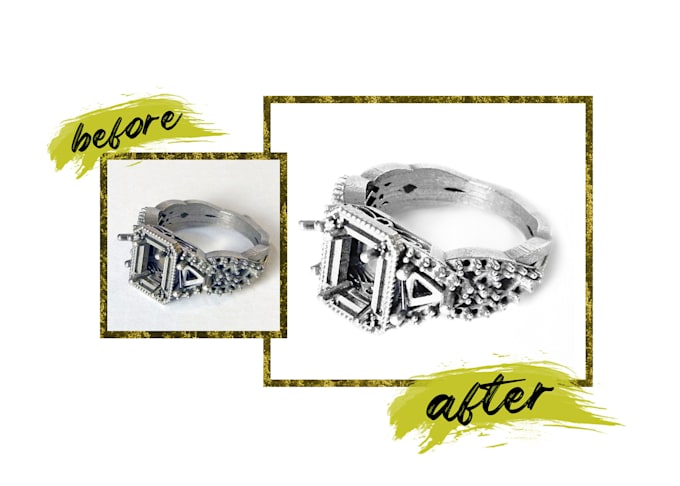 retouch your jewelry professionally