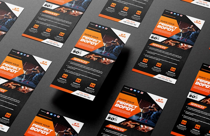 design a professional flyer for your business