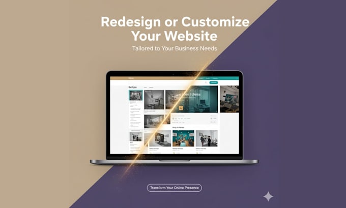 create an innovative and elegant wordpress website