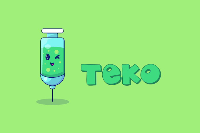 do cute chibi and kawaii logo design