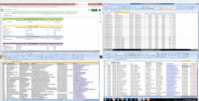 make a perfect data entry, web research and typing job