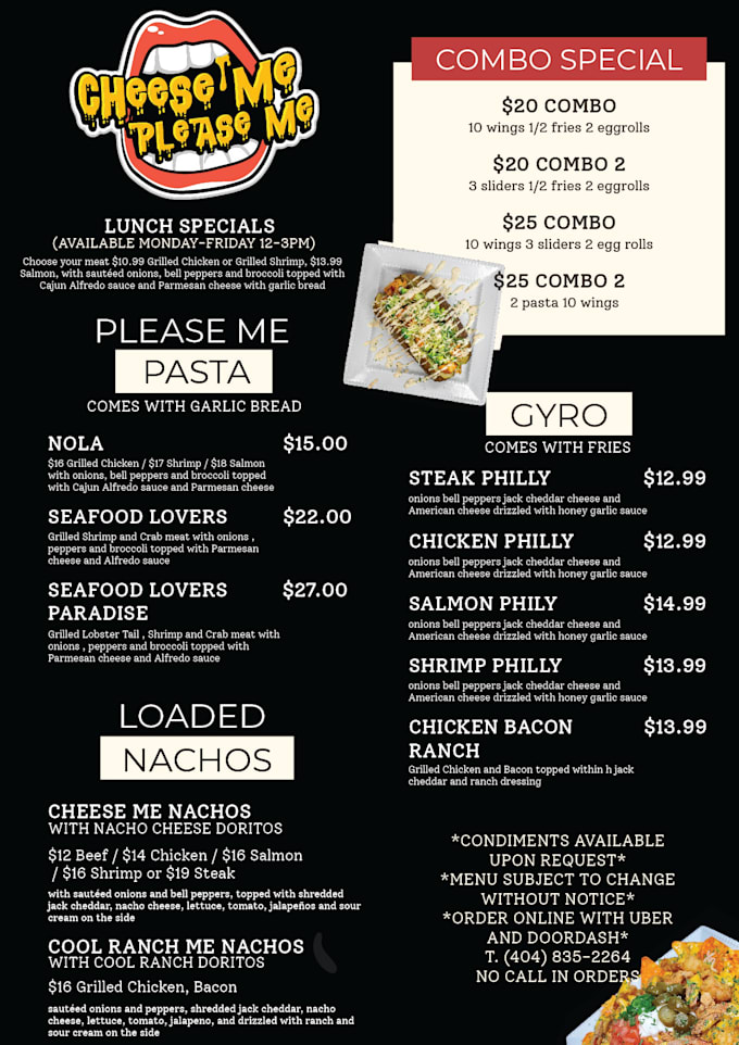 design a menu with qr code digital menu