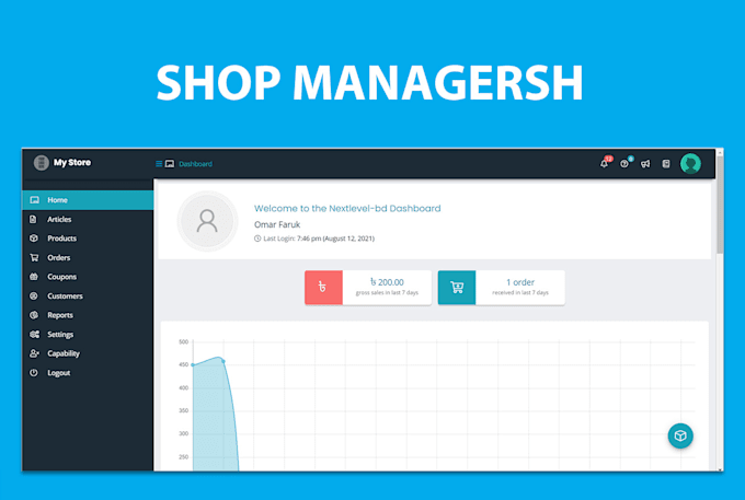 design and develop ecommerce online store