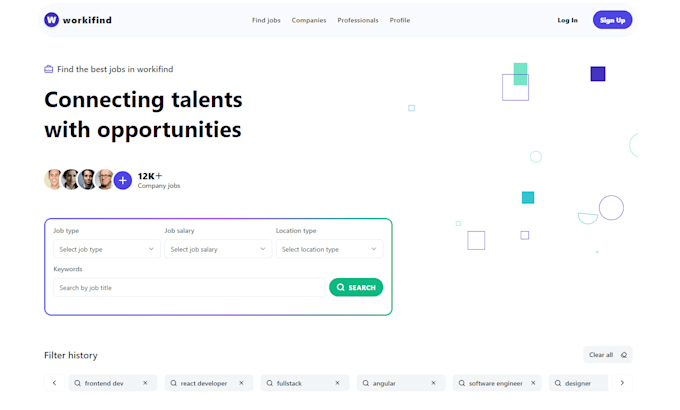 develop a web app or website with beautiful responsive UI