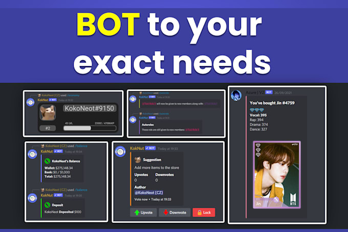 make custom discord bot