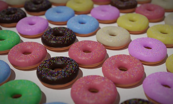 create professional realistic 3d models