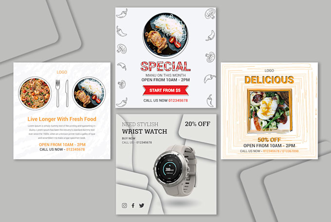 design social media post instagram post facebook post