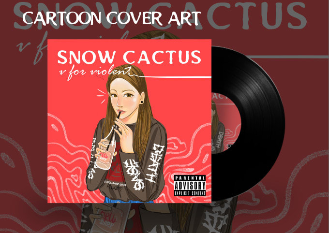 make cartoon cover art for your music