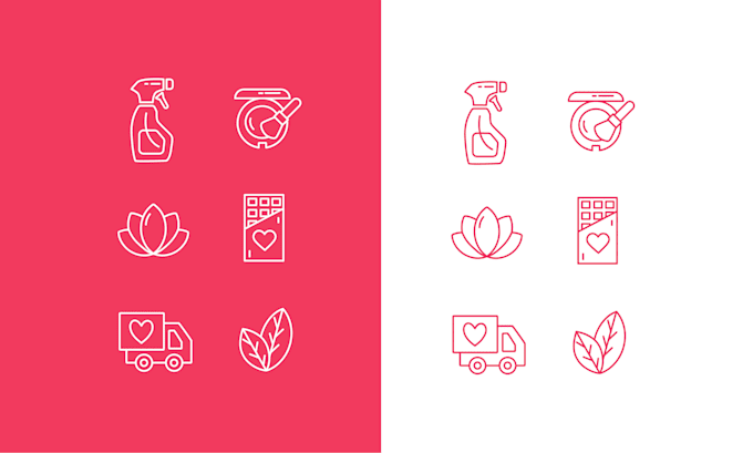 design custom vector icons for apps, games, websites