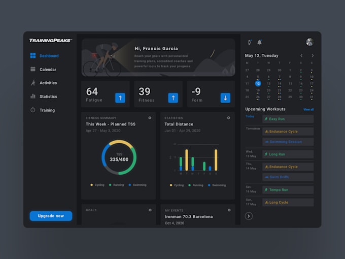 Create a dashboard design ui ux web app by Jackburdess | Fiverr