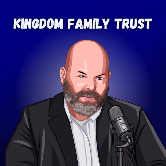 design unique cartoon podcast cover art, logo, and thumbnail