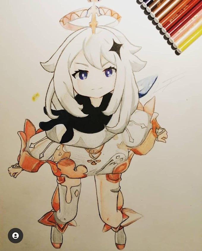 draw any cartoon or manga style illustration