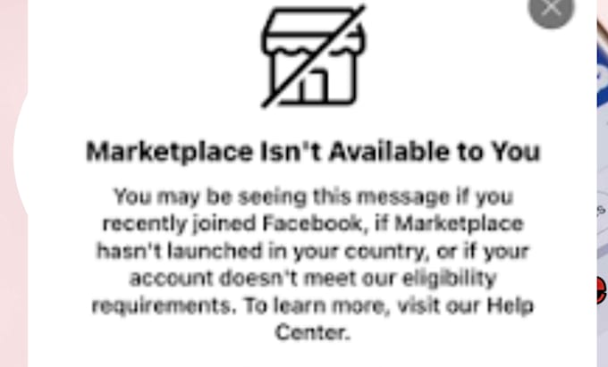 resolve and fix your facebook marketplace issues