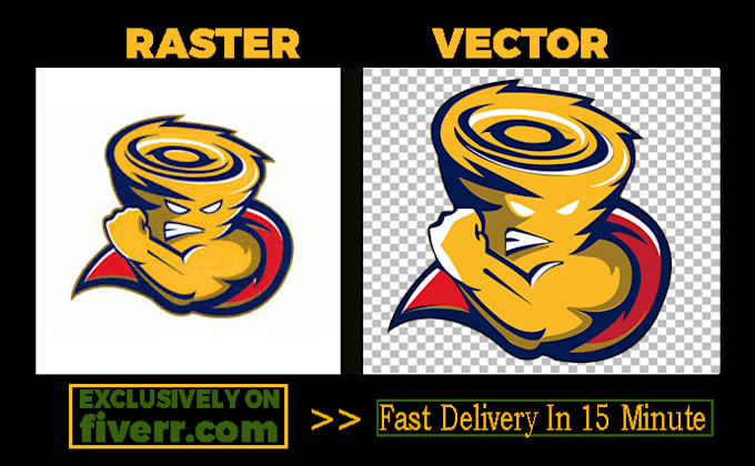 make ai logo transparent, vector trace or redesign